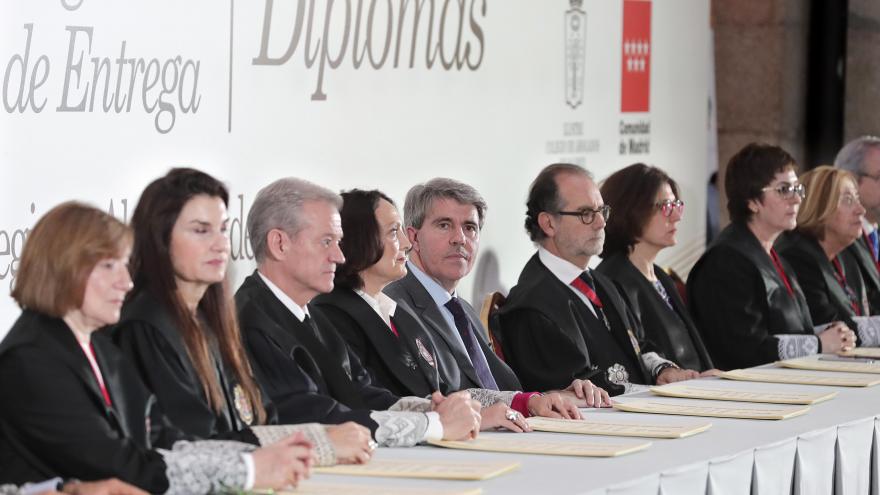 El presidente de la Comunidad, Ángel Garrido, preside la entrega de diplomas a los abogados que cumplen 25 años como colegiados