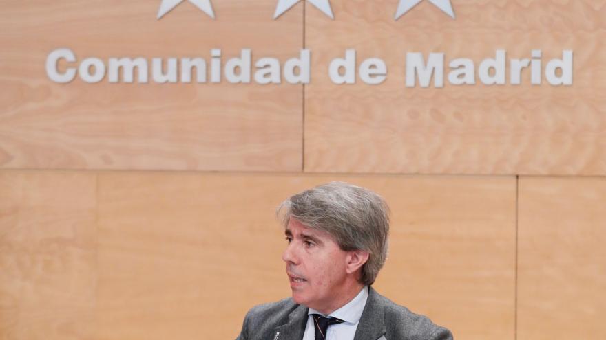 Ángel Garrido comparece en rueda de prensa para dar cuenta de los acuerdos adoptados en el Consejo de Gobierno
