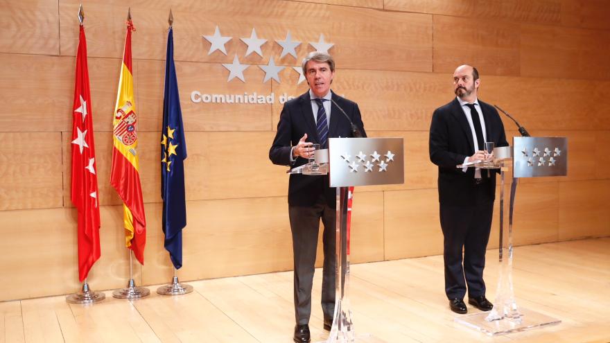 Ángel Garrido y Pedro Rollán
