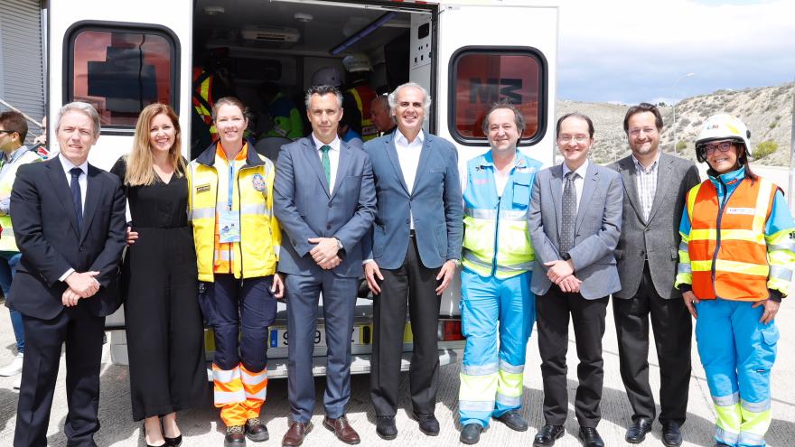 El SUMMA 112 organiza un simulacro de accidente con múltiples víctimas para visibilizar la labor de los Técnicos de Emergencias Sanitarias
