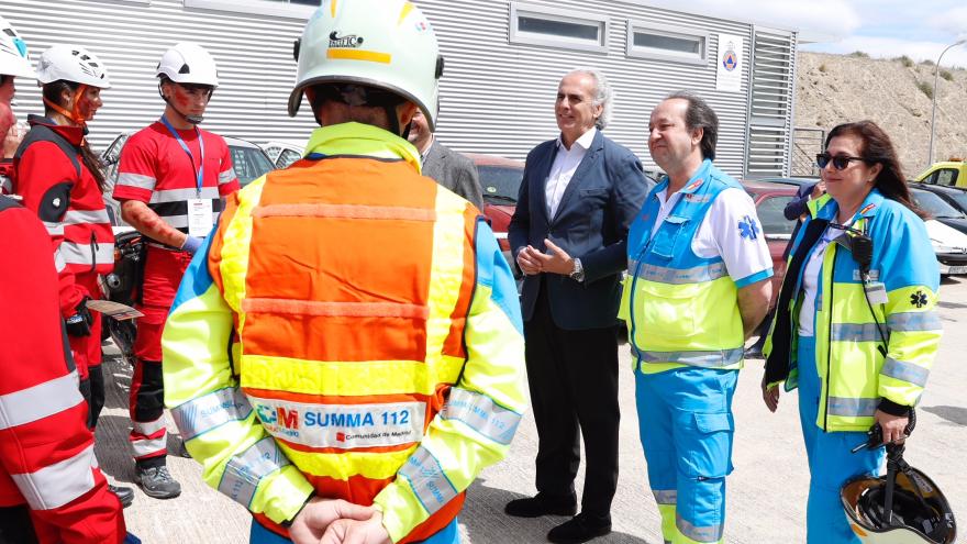 El SUMMA 112 organiza un simulacro de accidente con múltiples víctimas para visibilizar la labor de los Técnicos de Emergencias Sanitarias