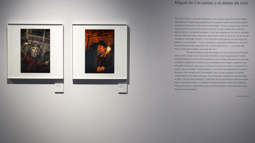 Exposición de los lugares de Miguel de Cervantes