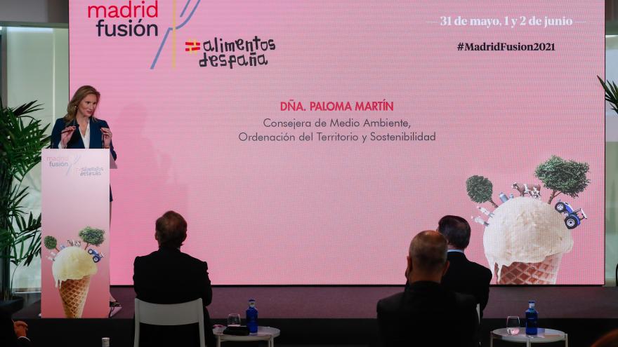 Paloma Martín ha participado en la presentación oficial de Madrid Fusión 2021