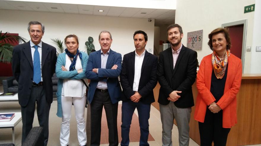 Miguel Ángel García Martín visita el Centro Especial de Empleo Prodis