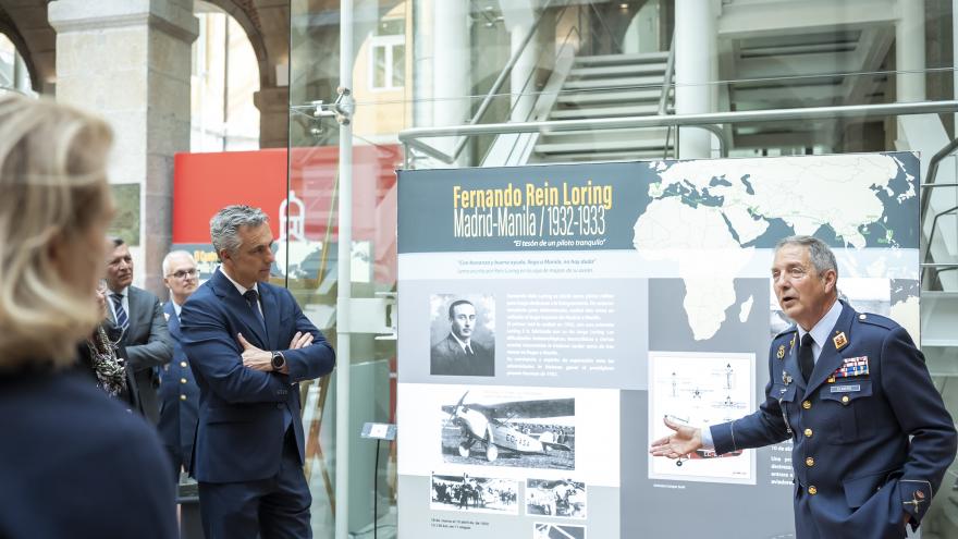 El consejero Carlos Novillo durante la presentación