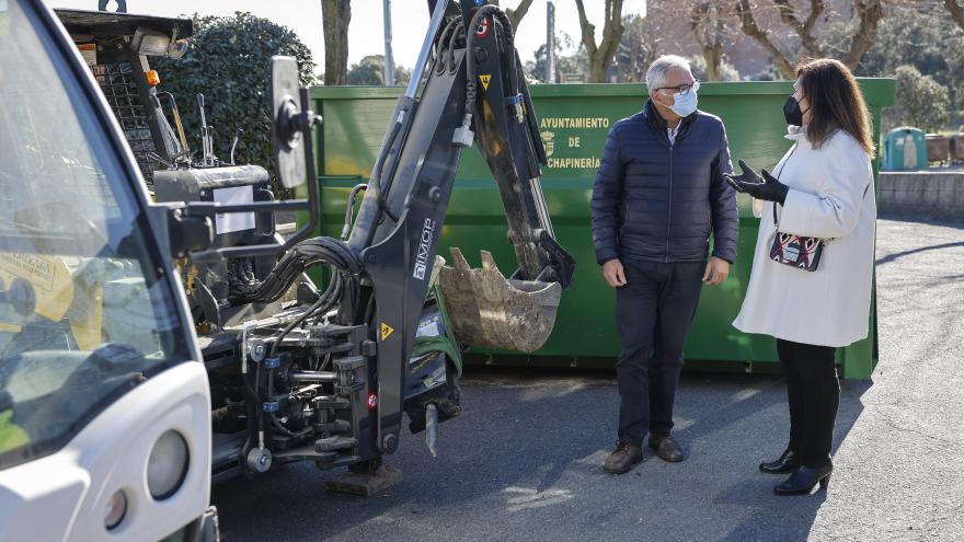 El consejero visitando las instalaciones