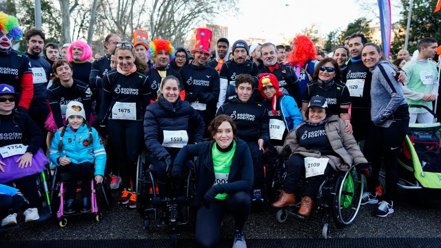 Díaz Ayuso en la IV Carrera Solidaria de la Fundación Real Madrid 4