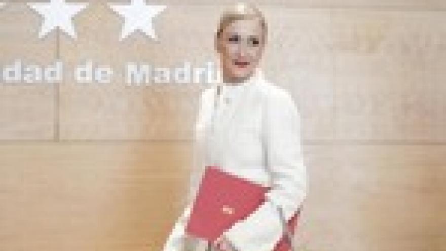 Cristina Cifuentes preside la rueda de prensa posterior al Consejo de Gobiern