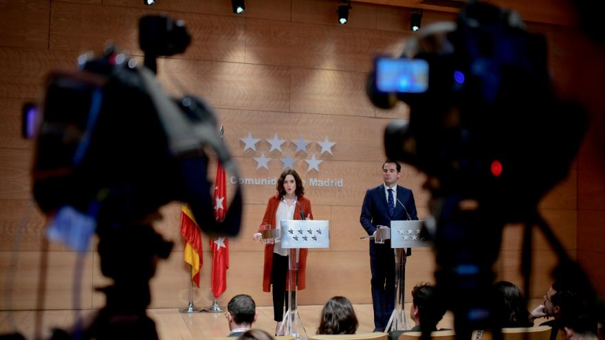Isabel Díaz Ayuso realiza una comparecencia pública tras el primer Consejo de Gobierno del año 2020
