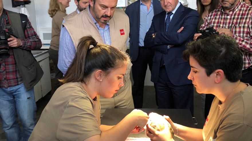 Pedro Rollán visita el Centro de Recuperación de Animales Silvestres