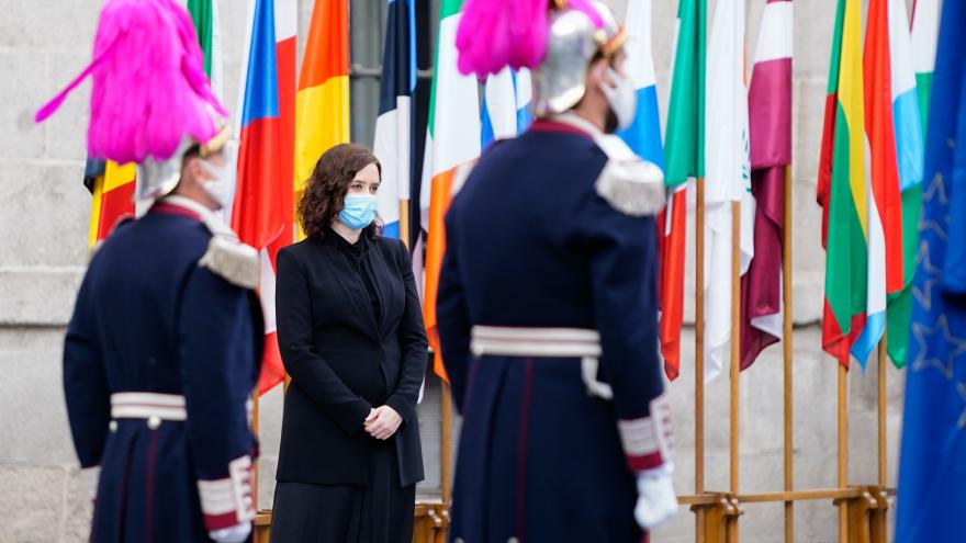 Díaz Ayuso desfile Día de Europa