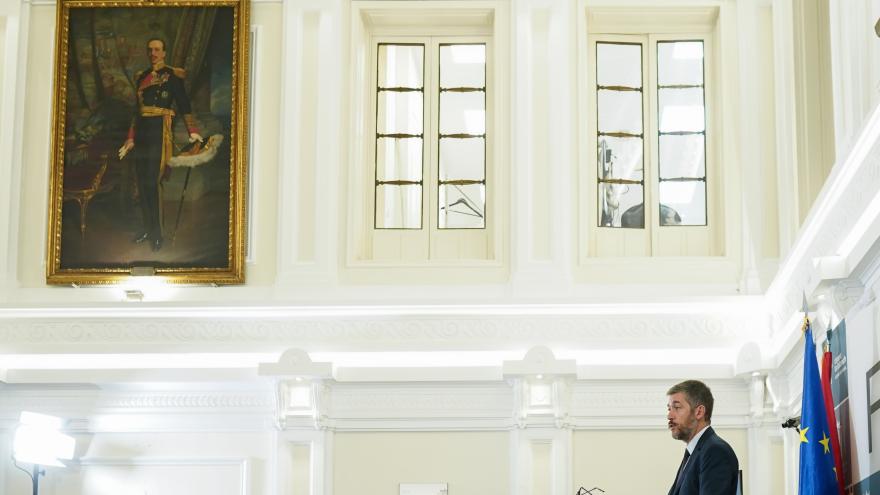 El consejero Miguel Ángel García Martín durante el Foro Justicia