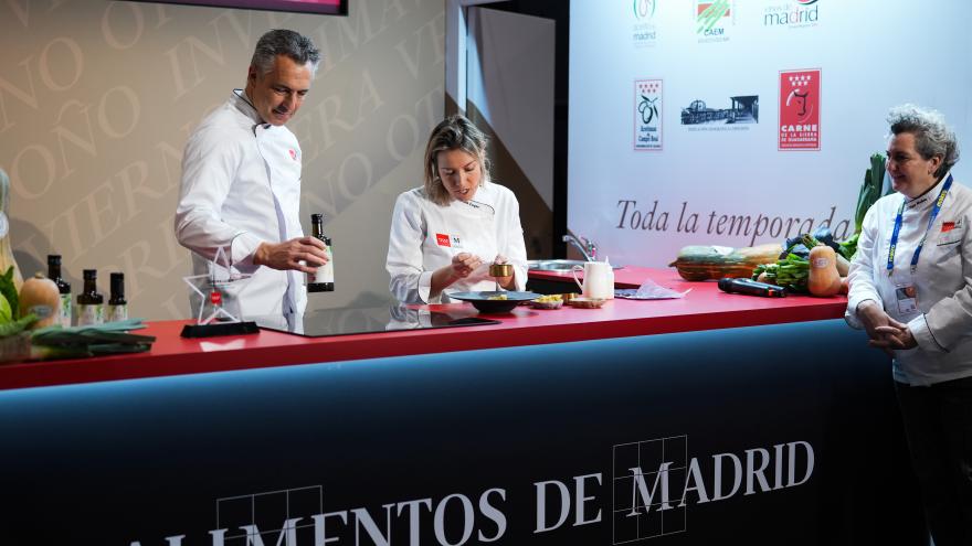 El consejero Carlos Novillo en Madrid Fusión 