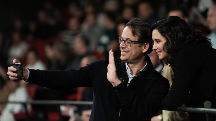 La presidenta Isabel Díaz Ayuso durante el estreno del Ballet Español 