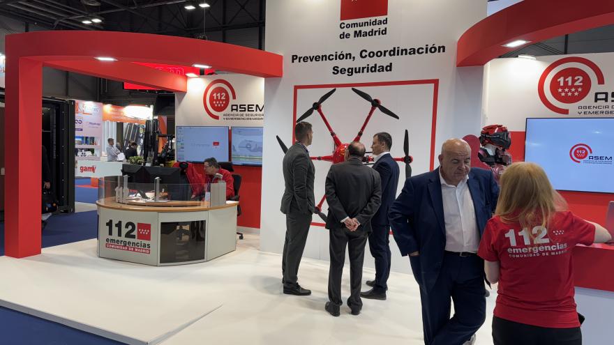 El director Pedro Antonio Ruiz durante su visita a esta feria