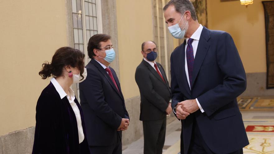 Díaz Ayuso y Felipe VI