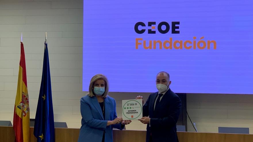 La Comunidad y la Fundación CEOE trabajarán conjuntamente para preservar la salud y la economía