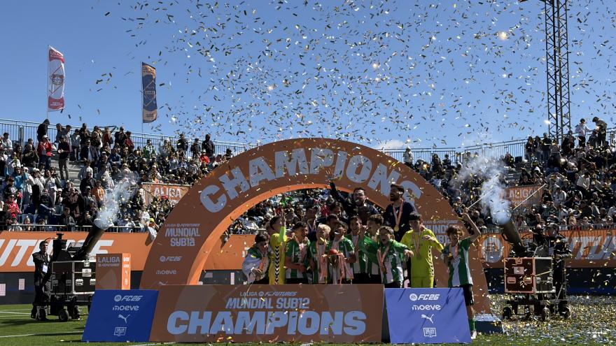 Campeones del Mundial Sub 12 de fútbol 