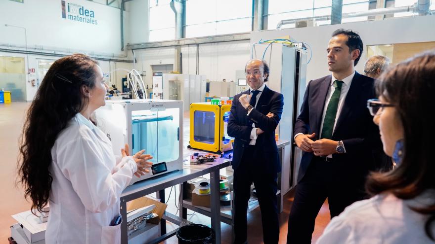 Ignacio Aguado en el IMDEA