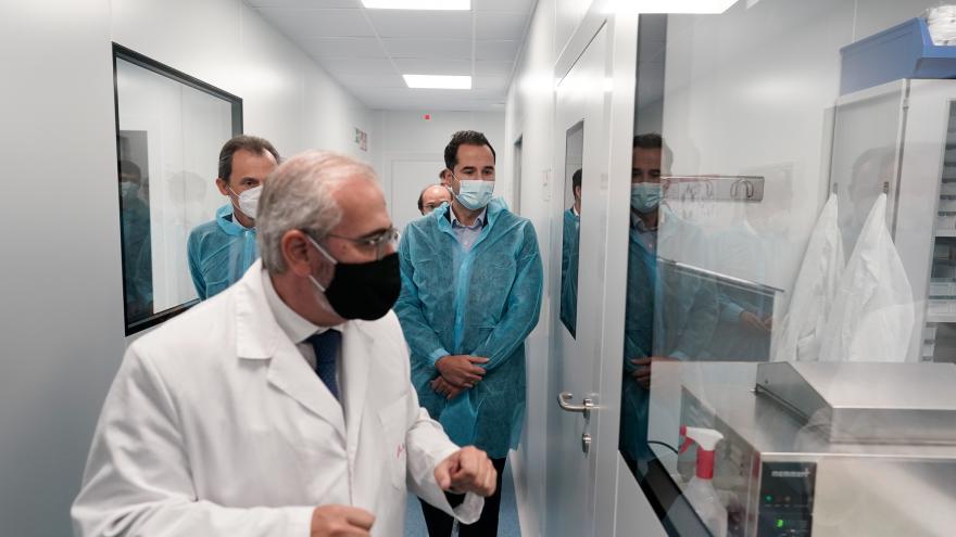 Ignacio Aguado asiste a la inauguración de Algenex
