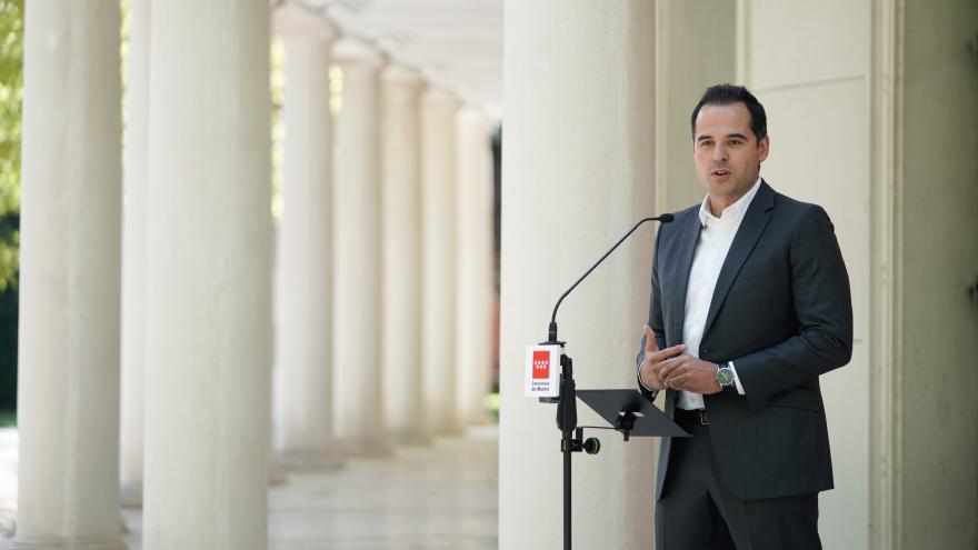 Ignacio Aguado durante la presentación del Festival Escenas de verano