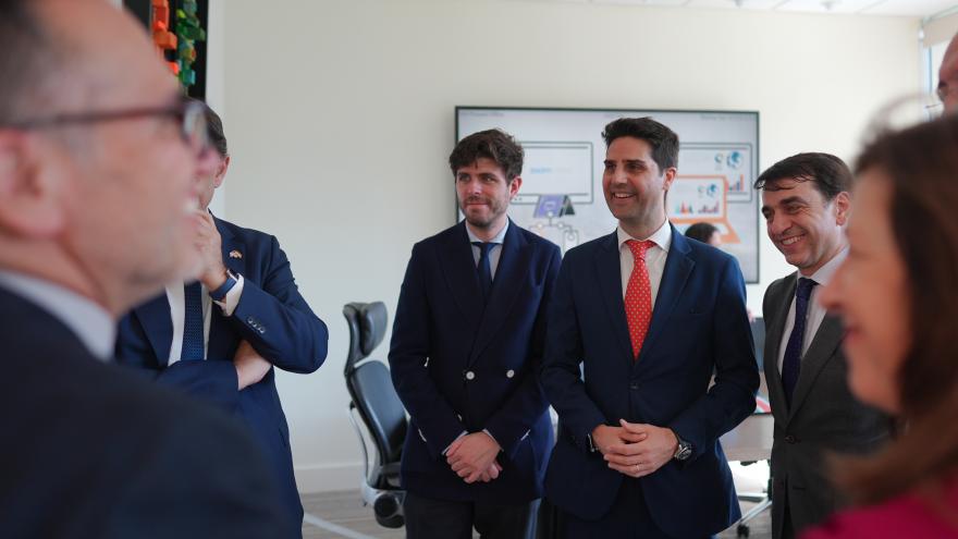 El consejero Emilio Viciana en las instalaciones de la University of Miami