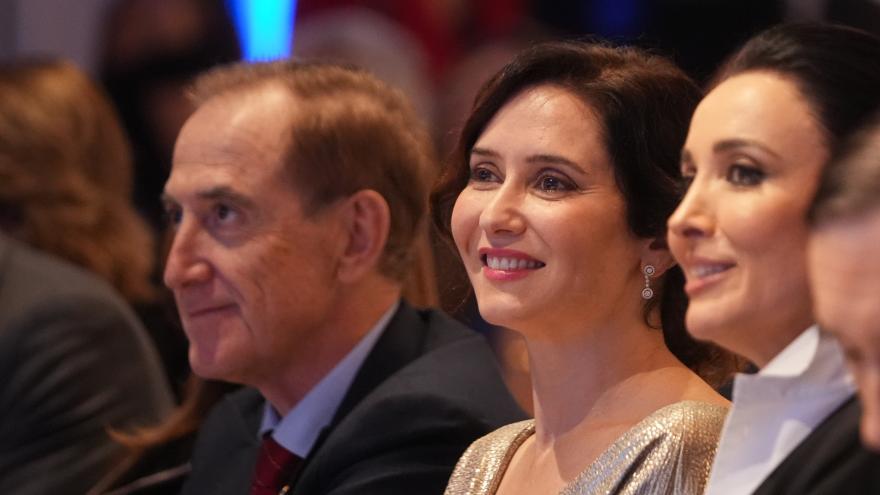 La presidenta Isabel Díaz Ayuso en los IX Premios Los Leones de El Español