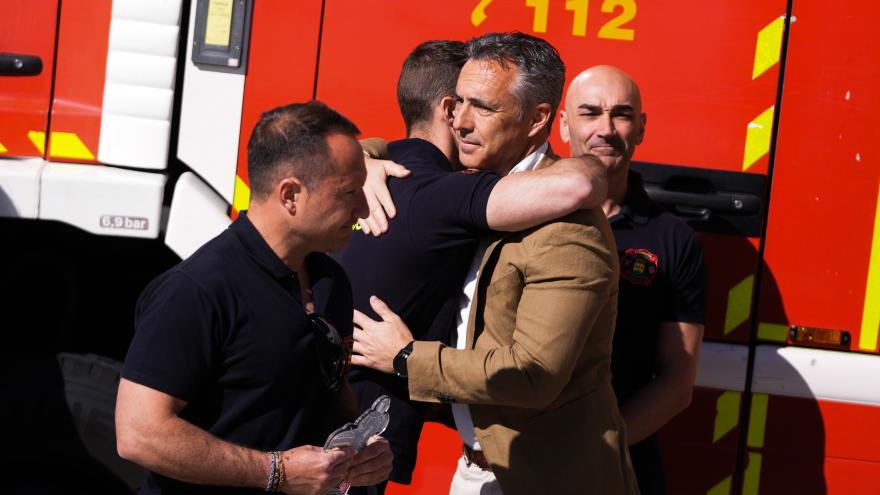 El consejero Carlos Novillo explica las intervenciones de Bomberos en accidentes de tráfico en 2024