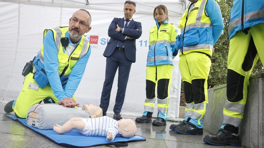 El consejero Carlos Novillo durante la presentación de la campaña informativa #NavidadSegura