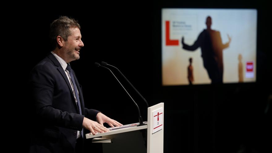 El consejero Mariano de Paco Serrano durante la presentación de la XXXIX edición de Madrid en Danza