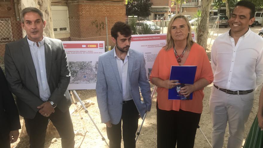 Gonzalo visita la zona declarada Área de Regeneración y Renovación Urbana por el Gobierno regional 