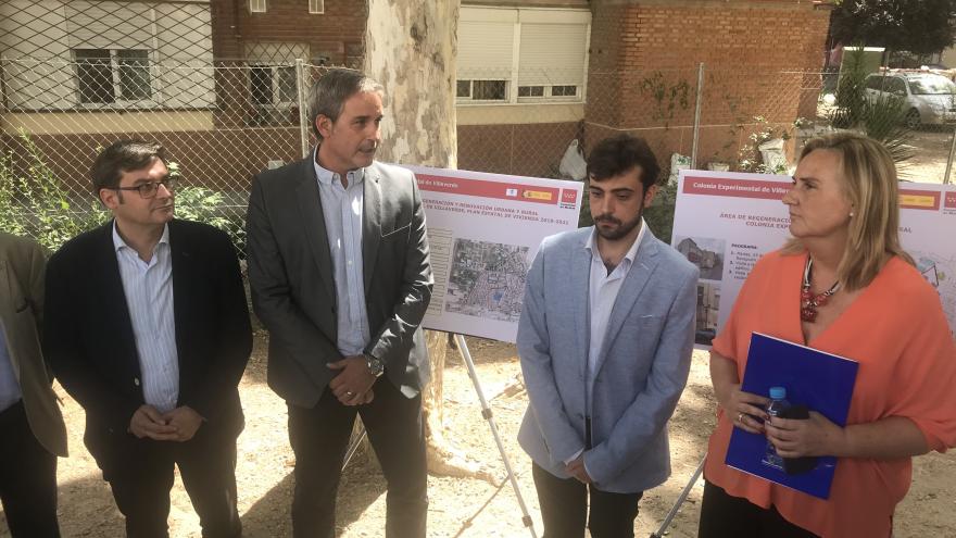 Gonzalo visita la zona declarada Área de Regeneración y Renovación Urbana por el Gobierno regional 