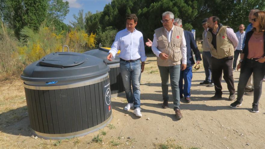 Carlos Izquierdo en el Área Recreativa del Puente de Retamar, en el Parque Regional del Curso Medio del río Guadarrama