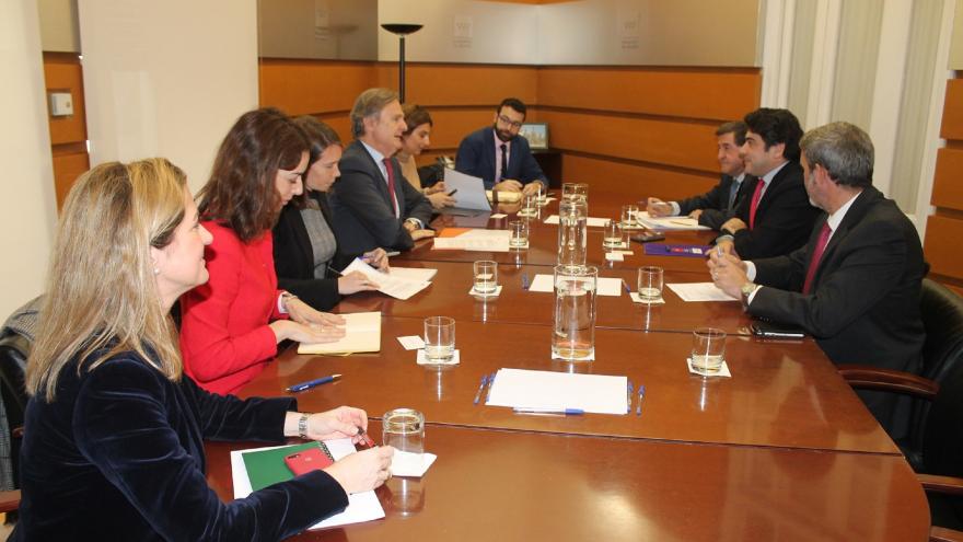 Reunión de David Perez con la ACI