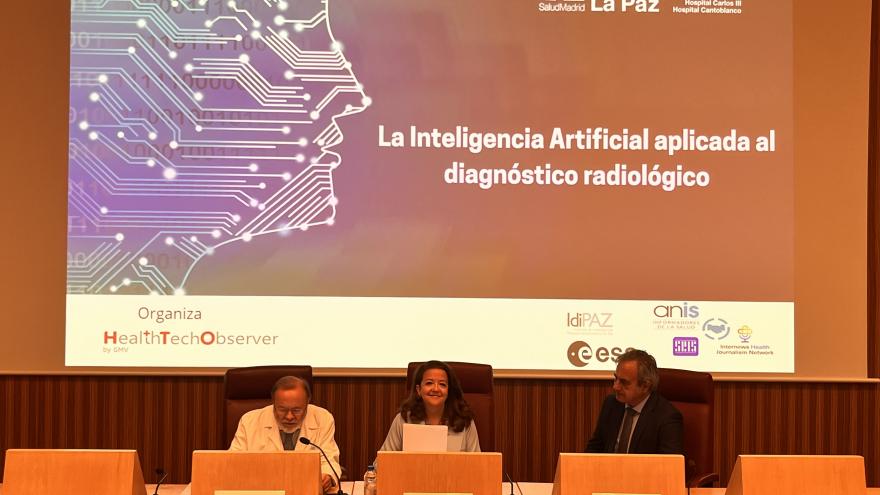 La consejera Fátima Matute en la III Jornada Healthtech Observer