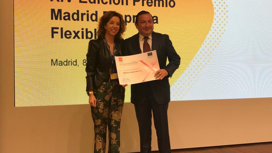 Paula Gómez-Angulo entrega los Premios ‘Madrid Empresa Flexible’ y los distintivos ‘Empresa más Igual’ y ‘Retribución más Igual’