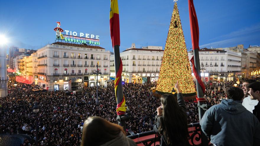 La presidenta Isabel Díaz Ayuso durante la actuación