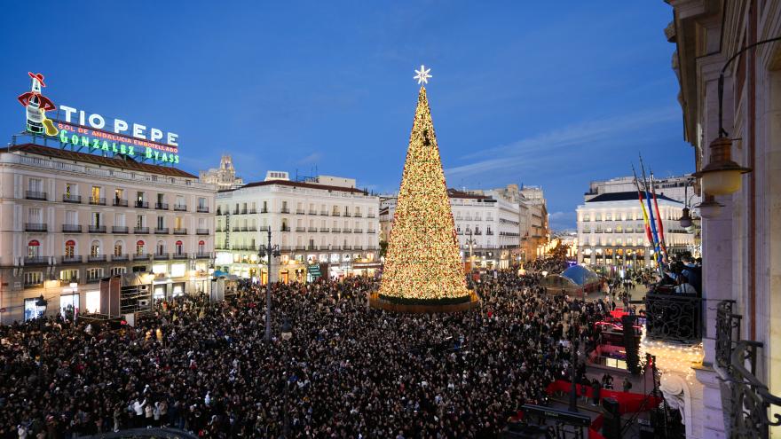 La presidenta Isabel Díaz Ayuso durante la actuación