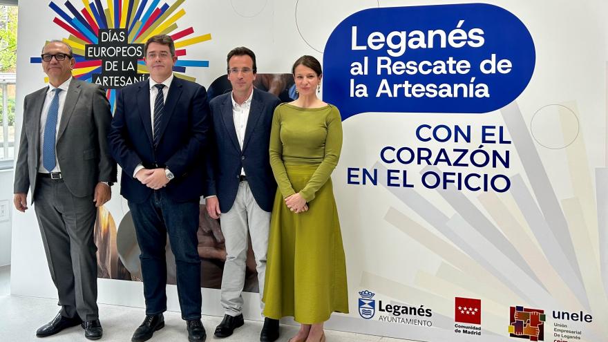 La directora general Marta Nieto inaugura Días Europeos de Artesanía en Leganés