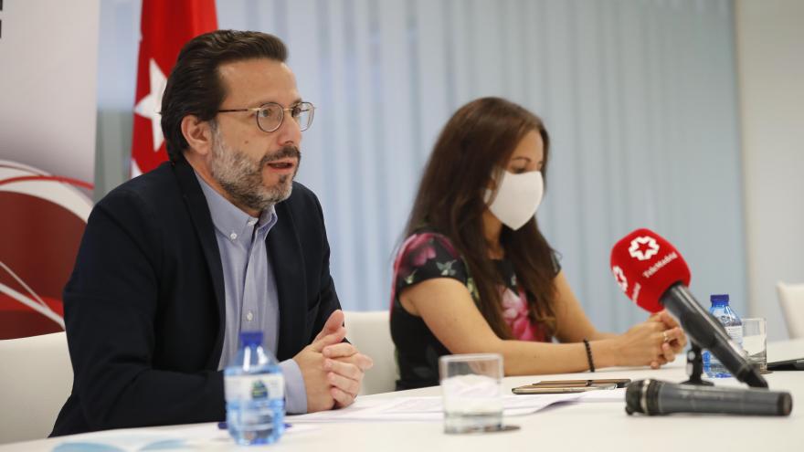 Javier Fernández- Lasquetty durante el acto