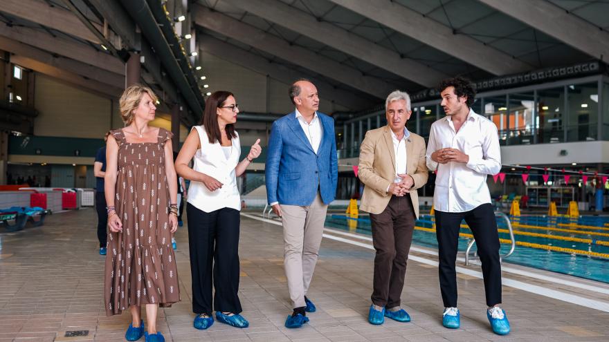 Miguel López-Valverde en la Ciudad Deportiva Valdelasfuentes de Alcobendas