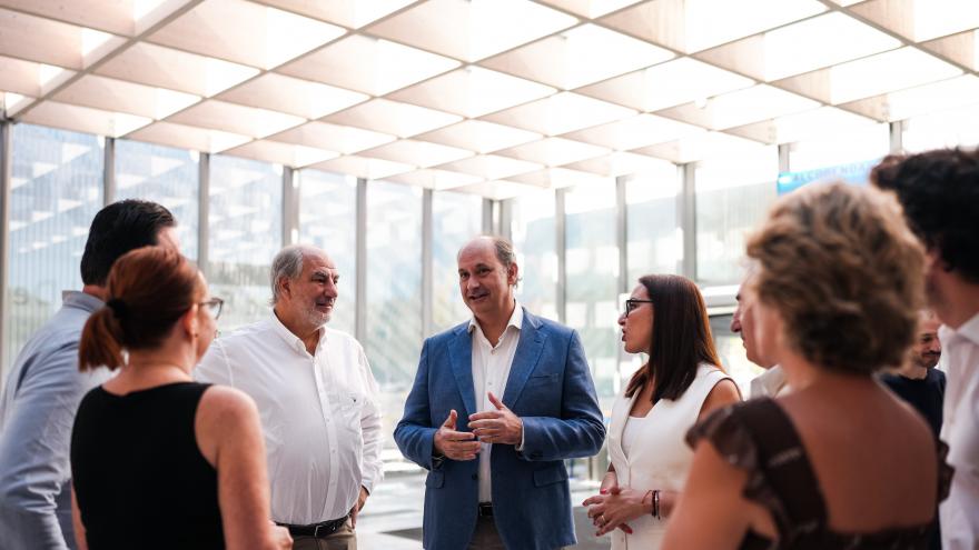 Miguel López-Valverde en la Ciudad Deportiva Valdelasfuentes de Alcobendas