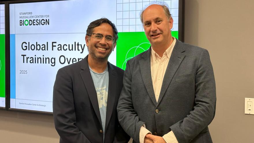 Miguel López-Valverde en la Universidad de Stanford