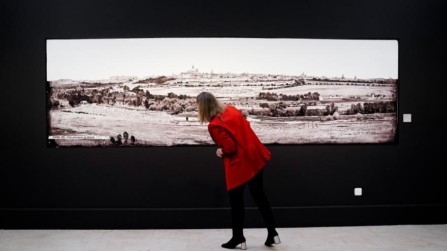 Marta Rivera durante la presentación de Galdós en el laberinto de España