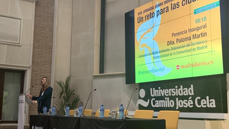 Paloma Martín inaugura las jornadas de Madridiario