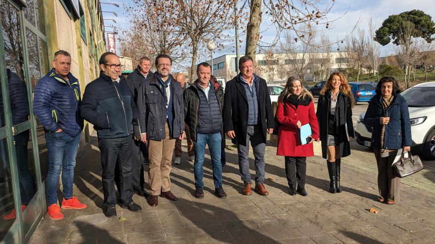 Javier Fernández-Lasquetty visita Humanes de Madrid