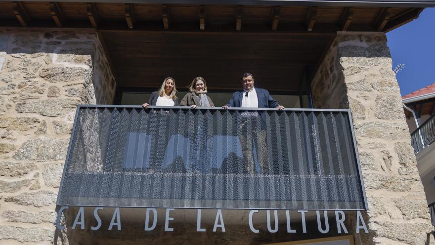 Marta Rivera de la Cruz en la Casa de Cultura de Miraflores de la Sierra
