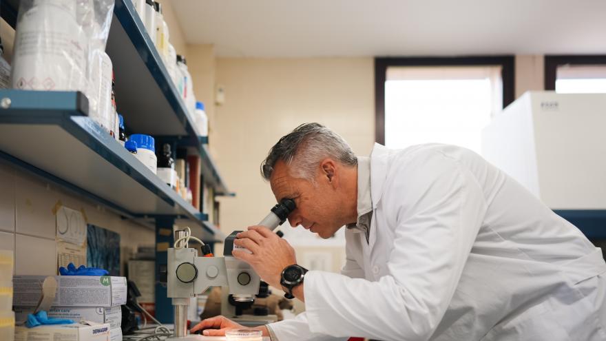 Novillo visita en Colmenar Viejo el Laboratorio Regional de Sanidad Animal El consejero Carlos Novillo durante su visita al Laboratorio Regional de Sanidad Animal
