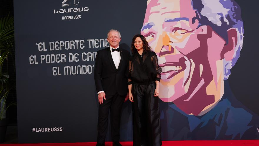 La presidenta Isabel Díaz Ayuso durante la gala de la XXVI edición de los Premios Laureus World Sports