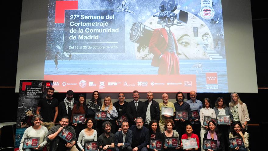 De Paco Serrano presenta la 27 Semana del Cortometraje El consejero Mariano de Paco Serrano durante la presentación de la 27 Semana del Cortometraje